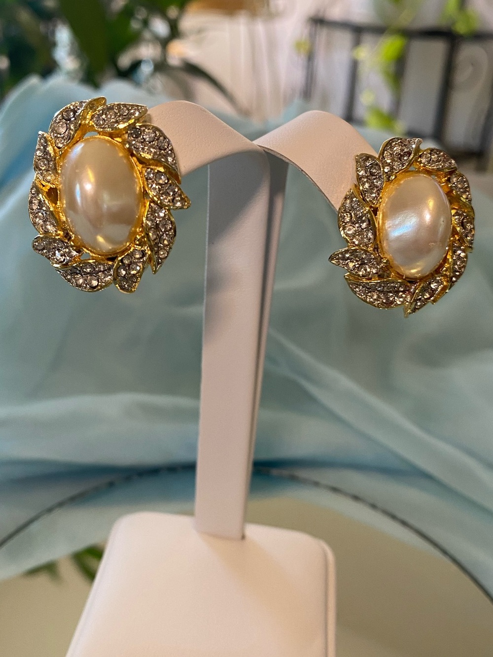 FASHION PEARL EARRINGS VINTAGE